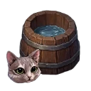 猫咪水盆